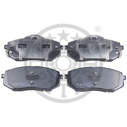 Photo Brake Pad Set, disc brake OPTIMAL 12293