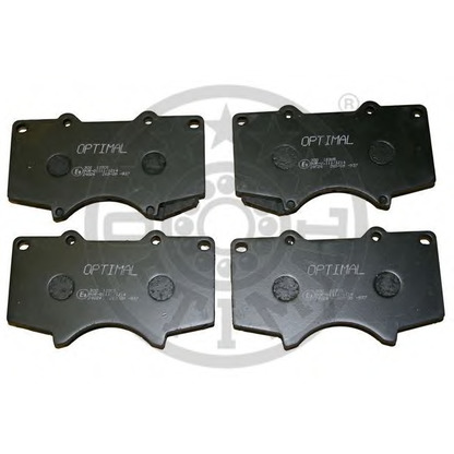 Photo Brake Pad Set, disc brake OPTIMAL 12305