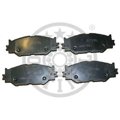 Photo Brake Pad Set, disc brake OPTIMAL 12307