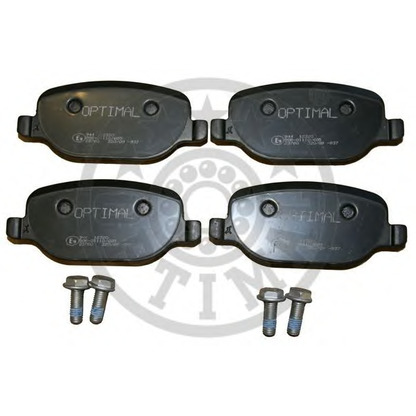 Photo Brake Pad Set, disc brake OPTIMAL 12320