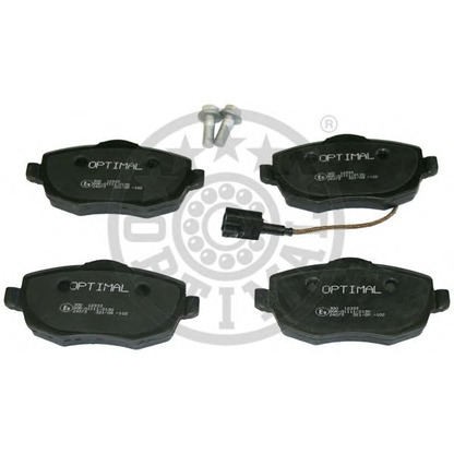 Photo Brake Pad Set, disc brake OPTIMAL 12333