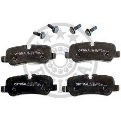 Photo Brake Pad Set, disc brake OPTIMAL 12396