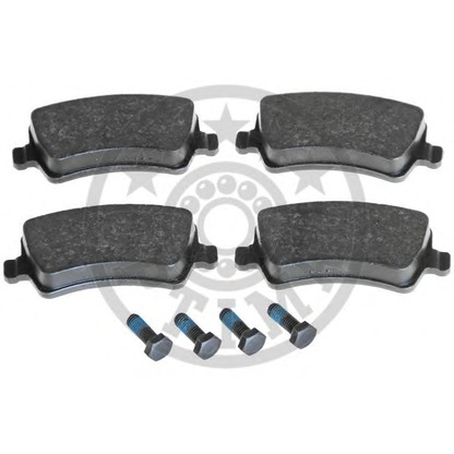 Photo Brake Pad Set, disc brake OPTIMAL 12401