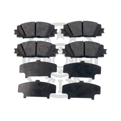 Photo Brake Pad Set, disc brake OPTIMAL 12403