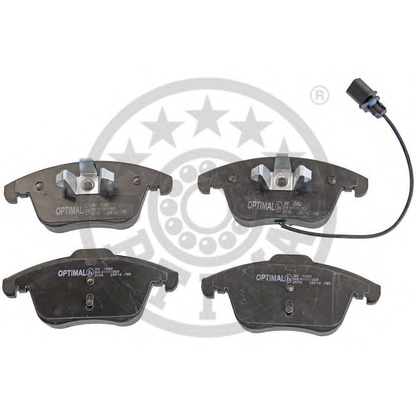 Photo Brake Pad Set, disc brake OPTIMAL 12452