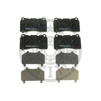 Photo Brake Pad Set, disc brake OPTIMAL 12457