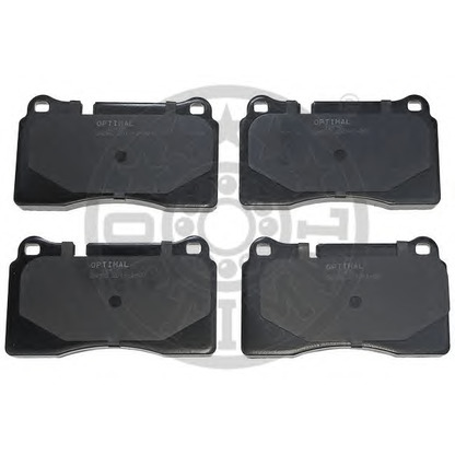 Photo Brake Pad Set, disc brake OPTIMAL 12478