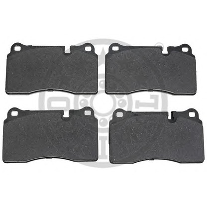 Photo Brake Pad Set, disc brake OPTIMAL 12478