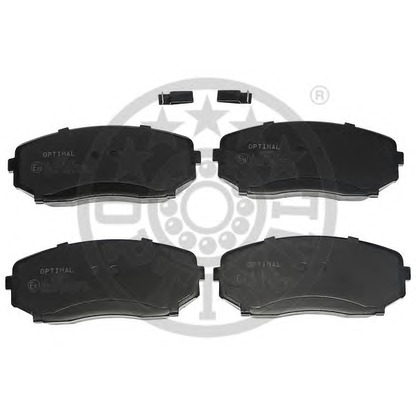 Photo Brake Pad Set, disc brake OPTIMAL 12486