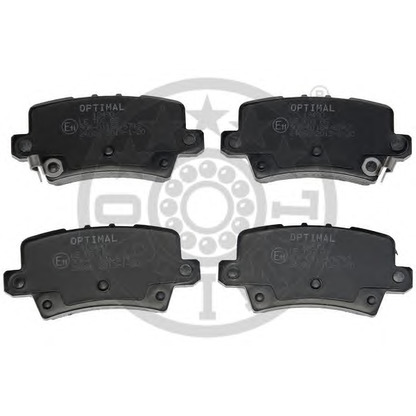 Photo Brake Pad Set, disc brake OPTIMAL 12490