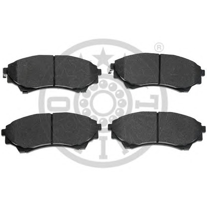 Photo Brake Pad Set, disc brake OPTIMAL 12491