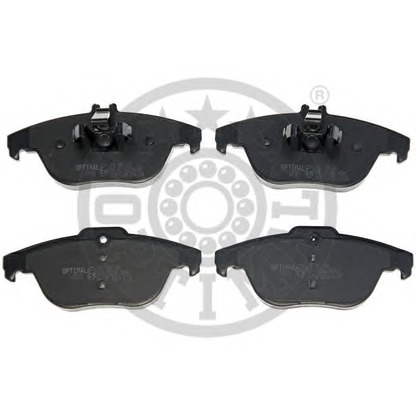 Photo Brake Pad Set, disc brake OPTIMAL 12515