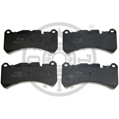 Photo Brake Pad Set, disc brake OPTIMAL 12518