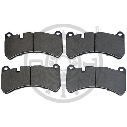 Photo Brake Pad Set, disc brake OPTIMAL 12518