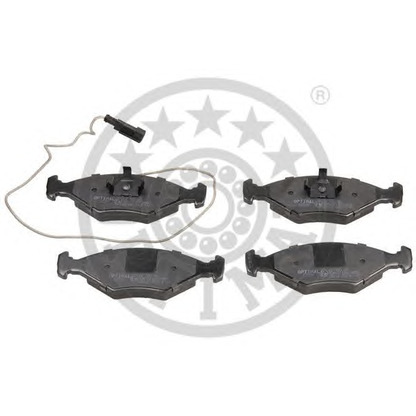 Photo Brake Pad Set, disc brake OPTIMAL 12529