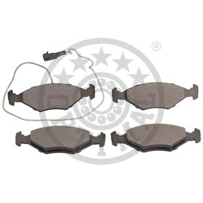 Photo Brake Pad Set, disc brake OPTIMAL 12529