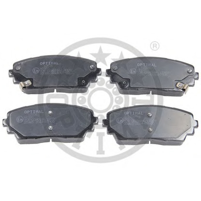 Photo Brake Pad Set, disc brake OPTIMAL 12536