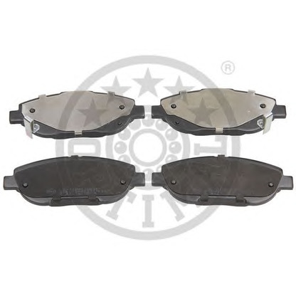 Photo Brake Pad Set, disc brake OPTIMAL 12551