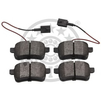 Photo Brake Pad Set, disc brake OPTIMAL 12554