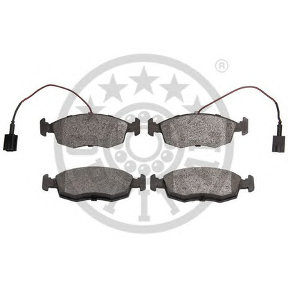 Photo Brake Pad Set, disc brake OPTIMAL 12556