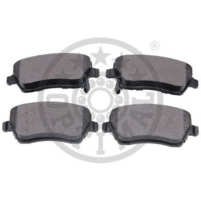 Photo Brake Pad Set, disc brake OPTIMAL 12567