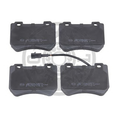 Photo Brake Pad Set, disc brake OPTIMAL 12573