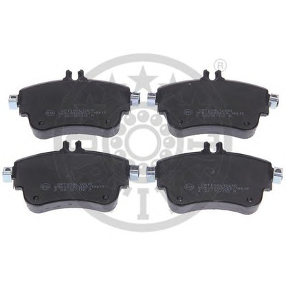 Photo Brake Pad Set, disc brake OPTIMAL 12610