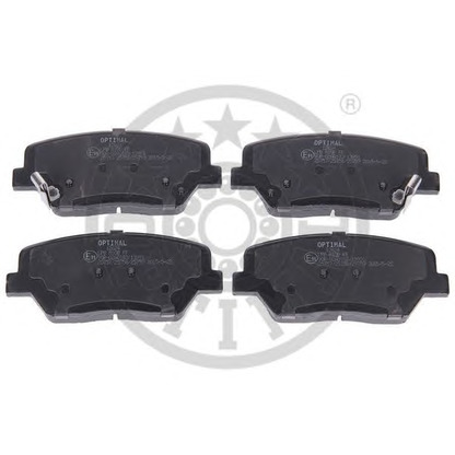 Photo Brake Pad Set, disc brake OPTIMAL 12624