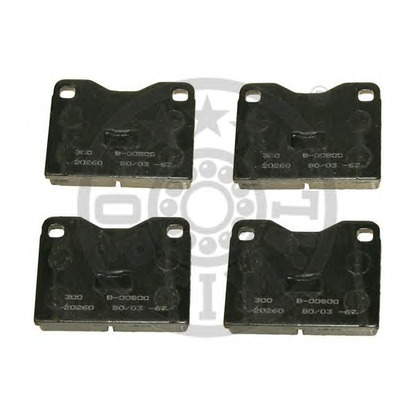 Photo Brake Pad Set, disc brake OPTIMAL 215015