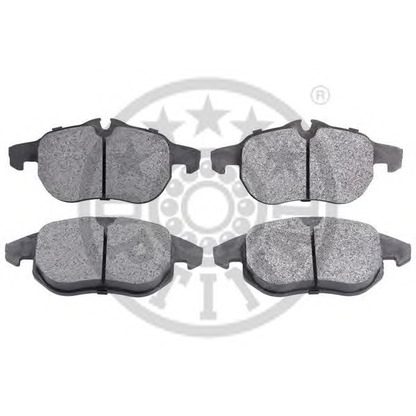 Photo Brake Pad Set, disc brake OPTIMAL 88800