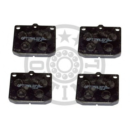 Photo Brake Pad Set, disc brake OPTIMAL 9140