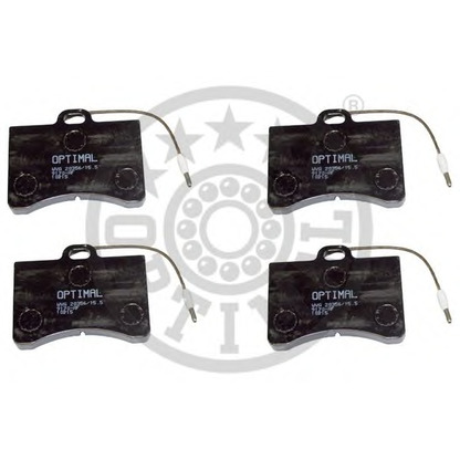 Photo Brake Pad Set, disc brake OPTIMAL 9170