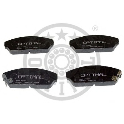 Photo Brake Pad Set, disc brake OPTIMAL 9470