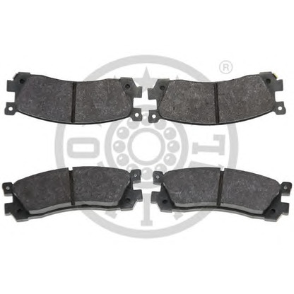 Photo Brake Pad Set, disc brake OPTIMAL 9494