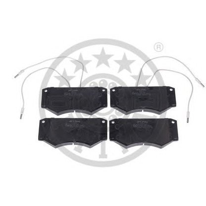 Photo Brake Pad Set, disc brake OPTIMAL 9523