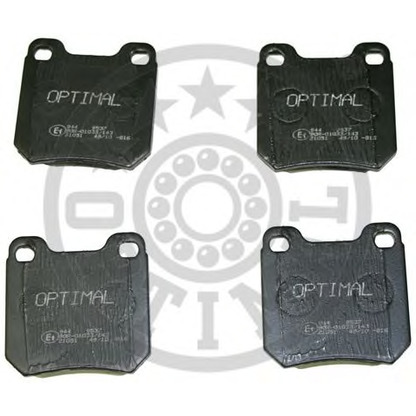 Photo Brake Pad Set, disc brake OPTIMAL 9537