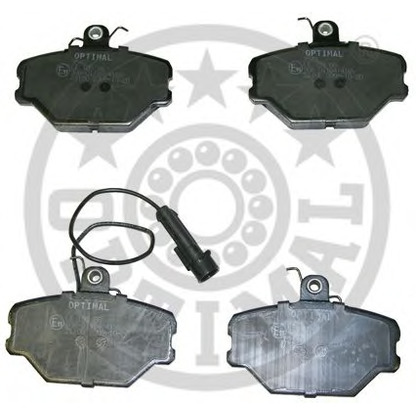 Photo Brake Pad Set, disc brake OPTIMAL 9542