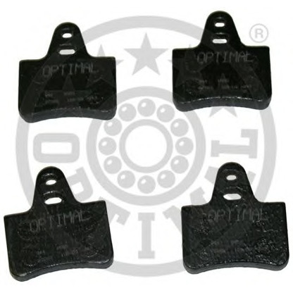 Photo Brake Pad Set, disc brake OPTIMAL 9550