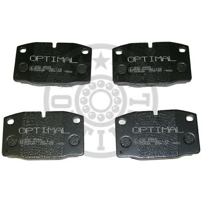 Photo Brake Pad Set, disc brake OPTIMAL 9565