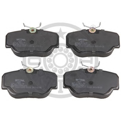 Photo Brake Pad Set, disc brake OPTIMAL 9585