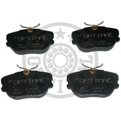 Photo Brake Pad Set, disc brake OPTIMAL 9638