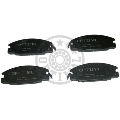 Photo Brake Pad Set, disc brake OPTIMAL 9642