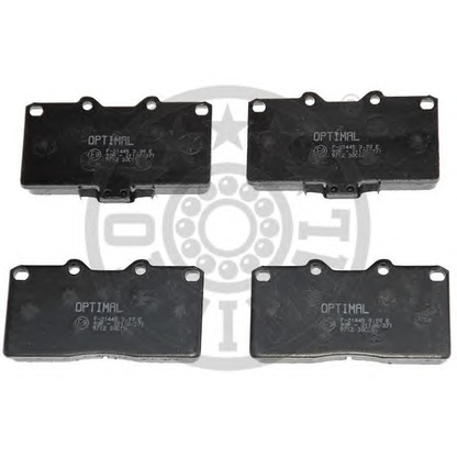 Photo Brake Pad Set, disc brake OPTIMAL 9712