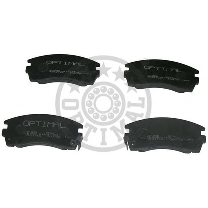 Photo Brake Pad Set, disc brake OPTIMAL 9724