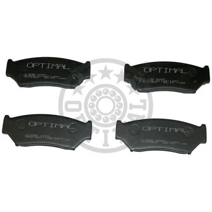 Photo Brake Pad Set, disc brake OPTIMAL 9767