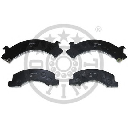 Photo Brake Pad Set, disc brake OPTIMAL 9776