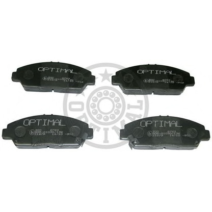 Photo Kit de plaquettes de frein, frein à disque OPTIMAL 9793