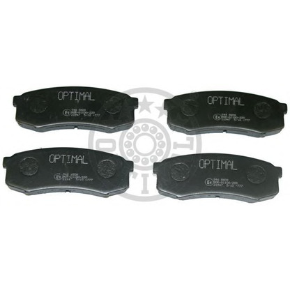 Photo Brake Pad Set, disc brake OPTIMAL 9809