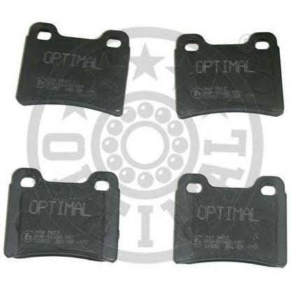 Photo Brake Pad Set, disc brake OPTIMAL 9813