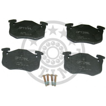 Photo Brake Pad Set, disc brake OPTIMAL 9858